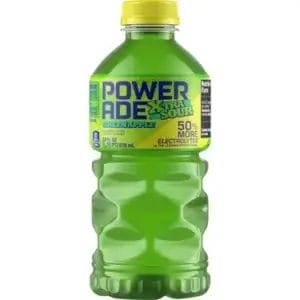 POWERADE Xtra Sour Green Apple, 28 Oz Bottle