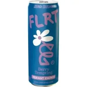 Flrt Zero Sugar Berry Tempting, 12 Oz Can (New!!)