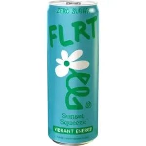 Flrt Zero Sugar Sunset Squeeze, 12 Oz Can (New!!)