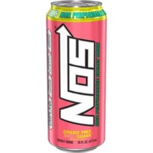 NOS Gran Prix Guava, 16 Oz Can
