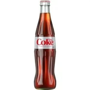 Diet Coca-Cola, 12 Oz Glass Bottle