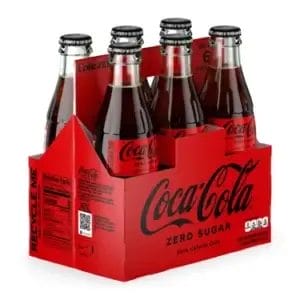Coca-Cola Zero Sugar Mimi, 8 Oz Glass Bottle